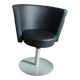 Black Silvera armchair