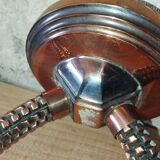 Pair of Vintage Articulated Wall Lights – Copper & Metal | Art Deco / Industrial Style