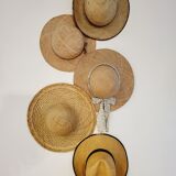 Wall decoration hats vintage