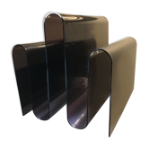Smoked plexiglass magazine door