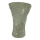 Crystal vase with butterfly decor