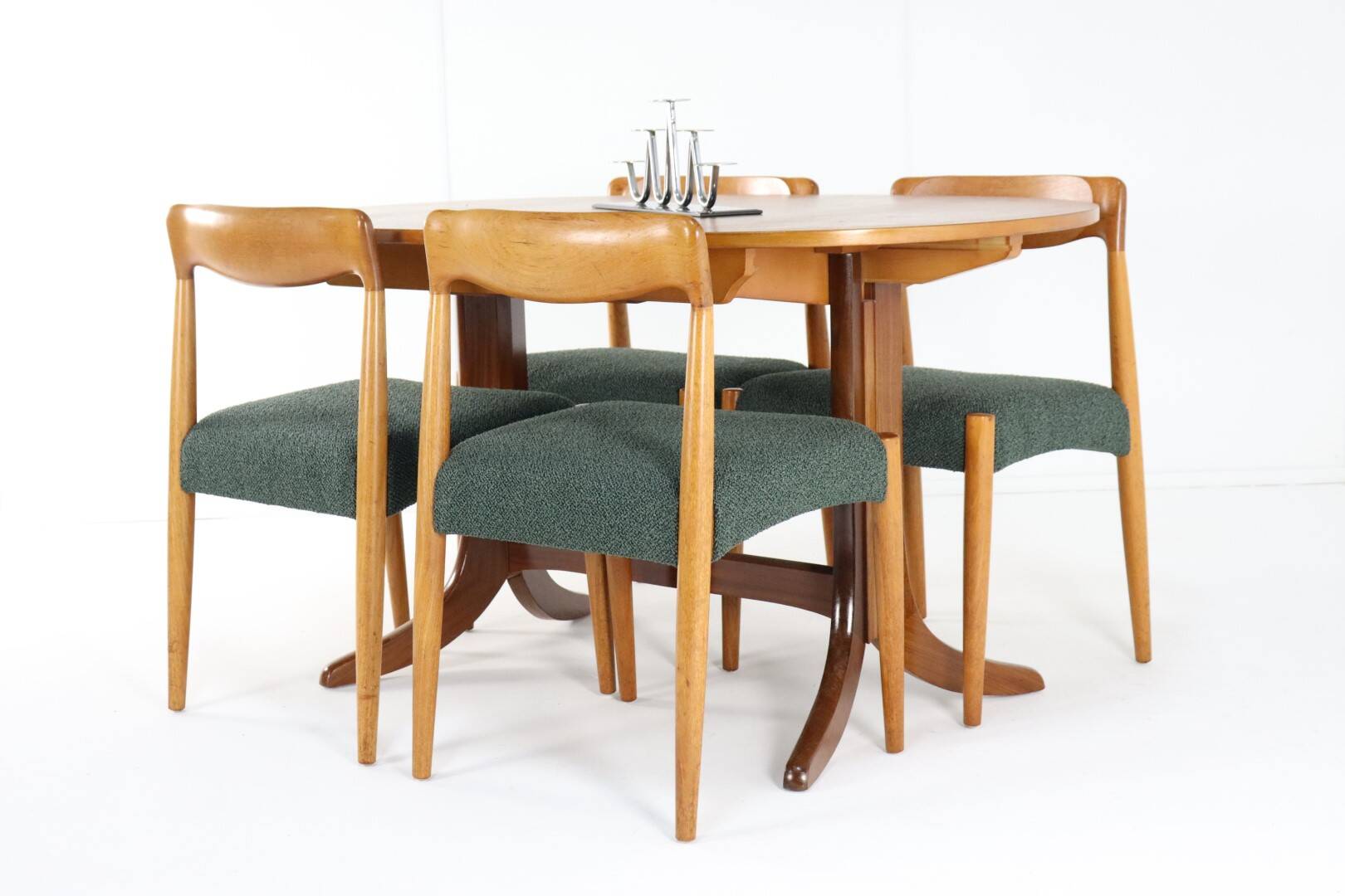 Set of 4 Danish Chairs 'Bjerremose'