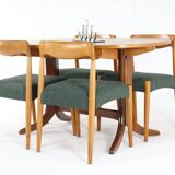 Set of 4 Danish Chairs 'Bjerremose'