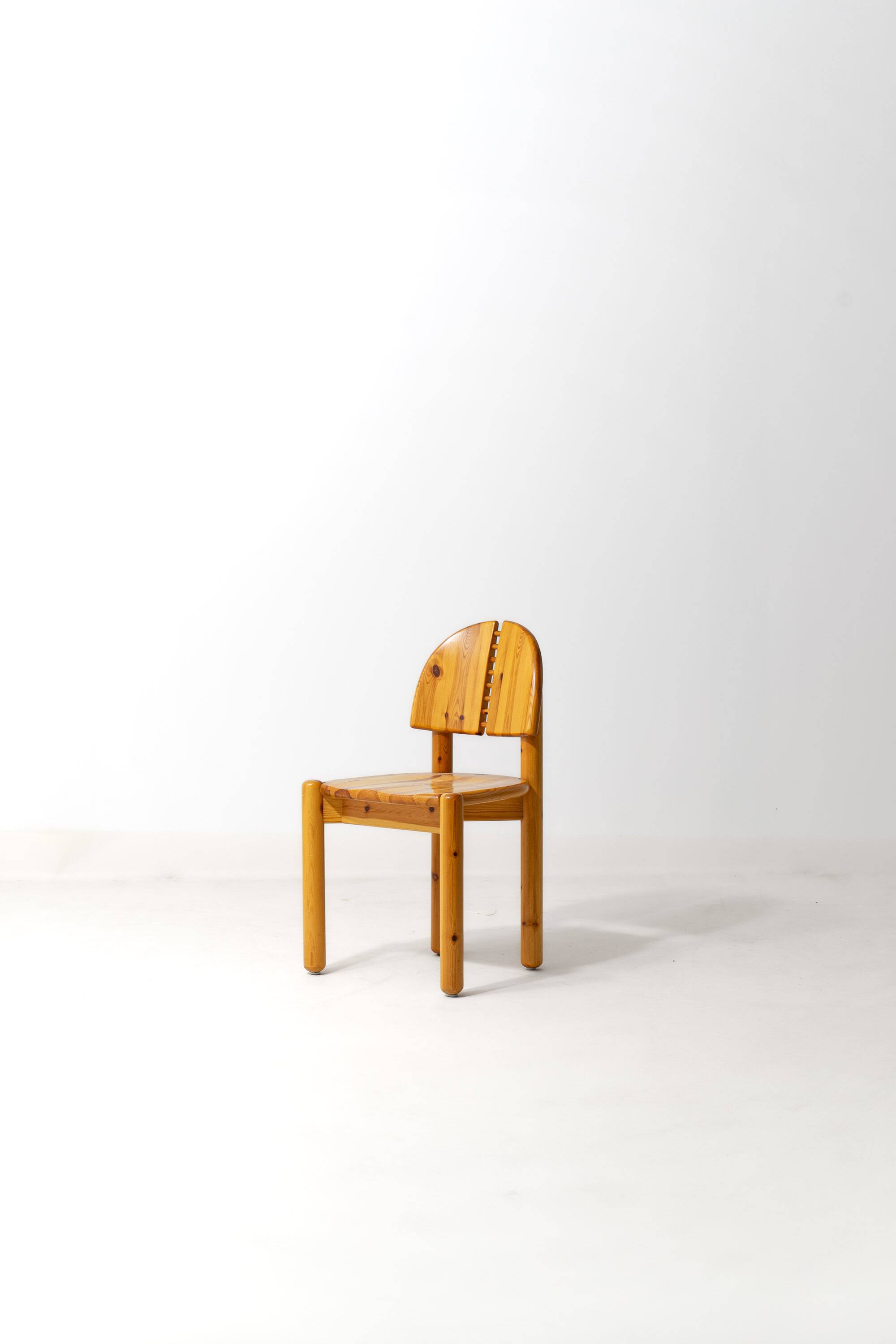 Chaises de salle à manger en pin par Rainer Daumiller