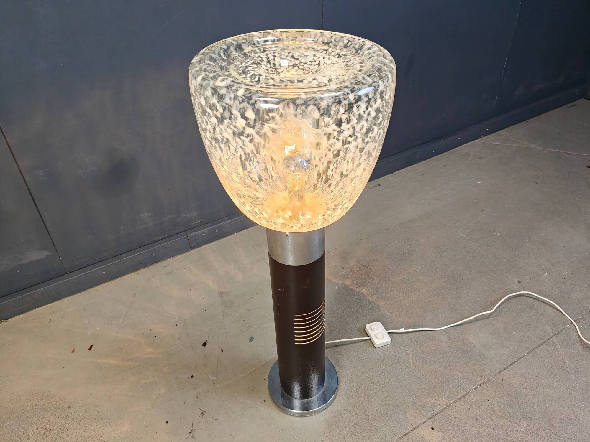 Vintage floor lamp by Mazzega, 1960s