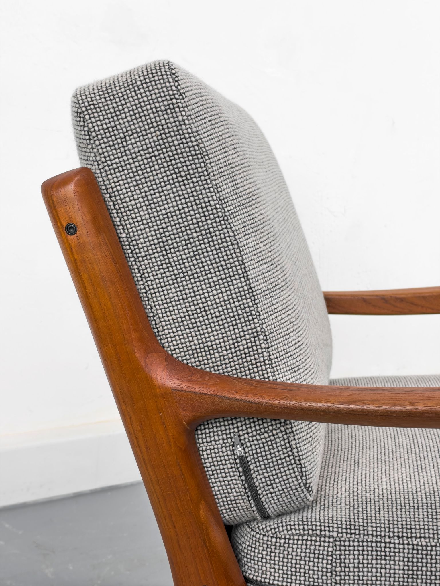 Senator Rocking Chair in Teak by Ole Wanscher for Cado, 1974