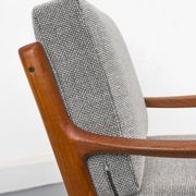 Senator Rocking Chair in Teak by Ole Wanscher for Cado, 1974