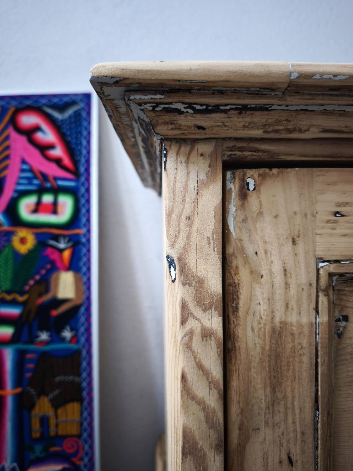 Confiturier, buffet ancien en sapin