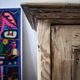 Confiturier, buffet ancien en sapin