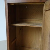 Showcase sideboard art deco in solid oak