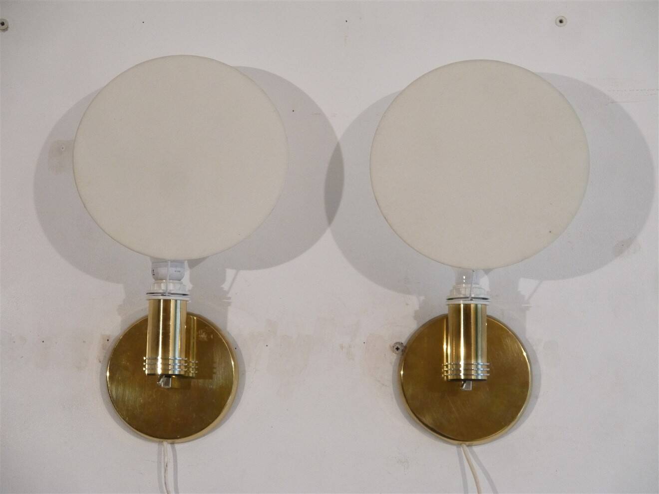 Pair of Scandinavian wall lights by Hovik, 1970s