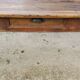 Farmhouse table NINETEENTH CENTURY OAK 200cm feet spindles 3 drawers belt