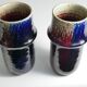 Scandinavian Modern Ceramic Vases, Sylvia Leuchovius, Rörstrand 1976,  Set of 2