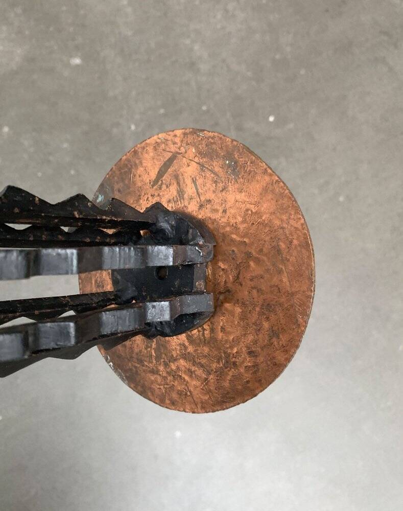 Mid-Century Brutalist Candle Holder