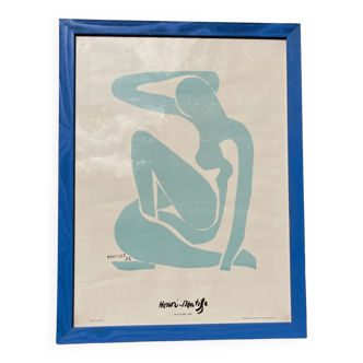 Matisse poster XL 1990 nude blue