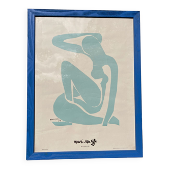 Matisse affiche XL 1990 nu bleu