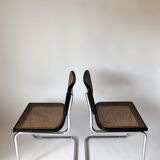 Pair chairs Cesca B32 by Marcel Breuer