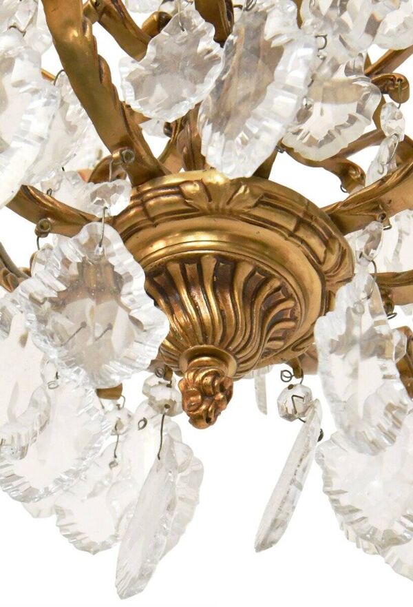 Lustre cage de style Louis XV