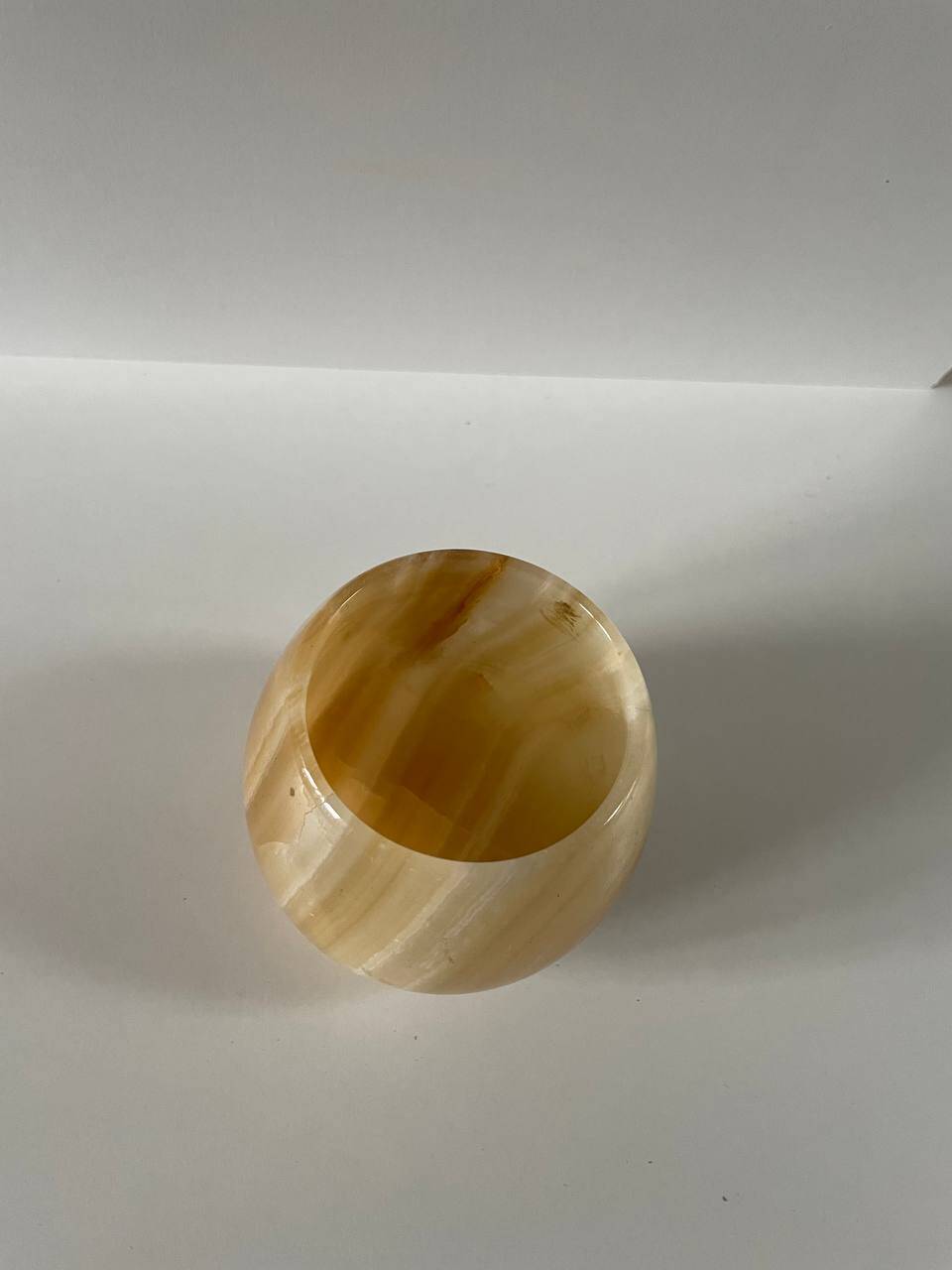 Onyx marble candle holder