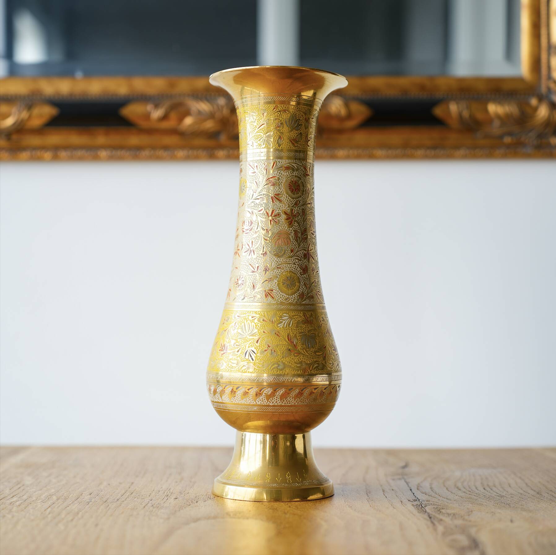 Indian brass vase