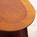 2 tables d'appoint Holger Georg Jensen en teck, Kubus, années 1960, Danemark