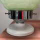 Set of three Thabur globe wall lights in pastel opaline