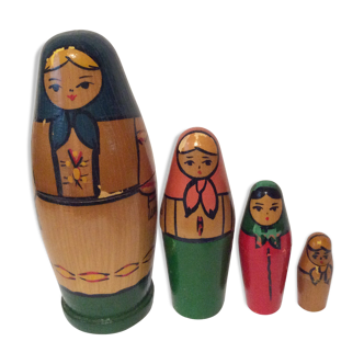 Vintage vintage Russian dolls Matriochka