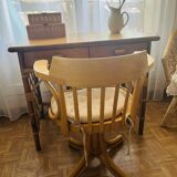 Vintage rattan desk
