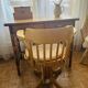 Bureau en rotin vintage