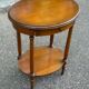 Bouillotte table guéridon oval in Louis XVI style certified NF Furniture