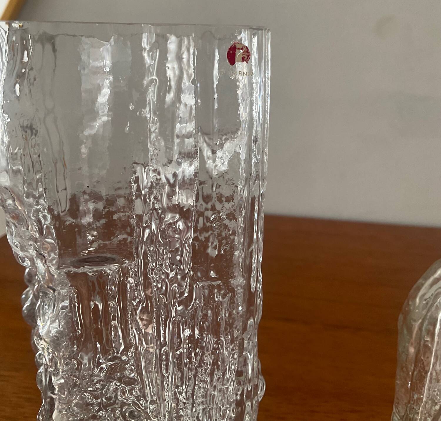 Duo of Tappio Wirkkala vases from the 70s