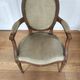Fauteuils médaillon style Louis XVI