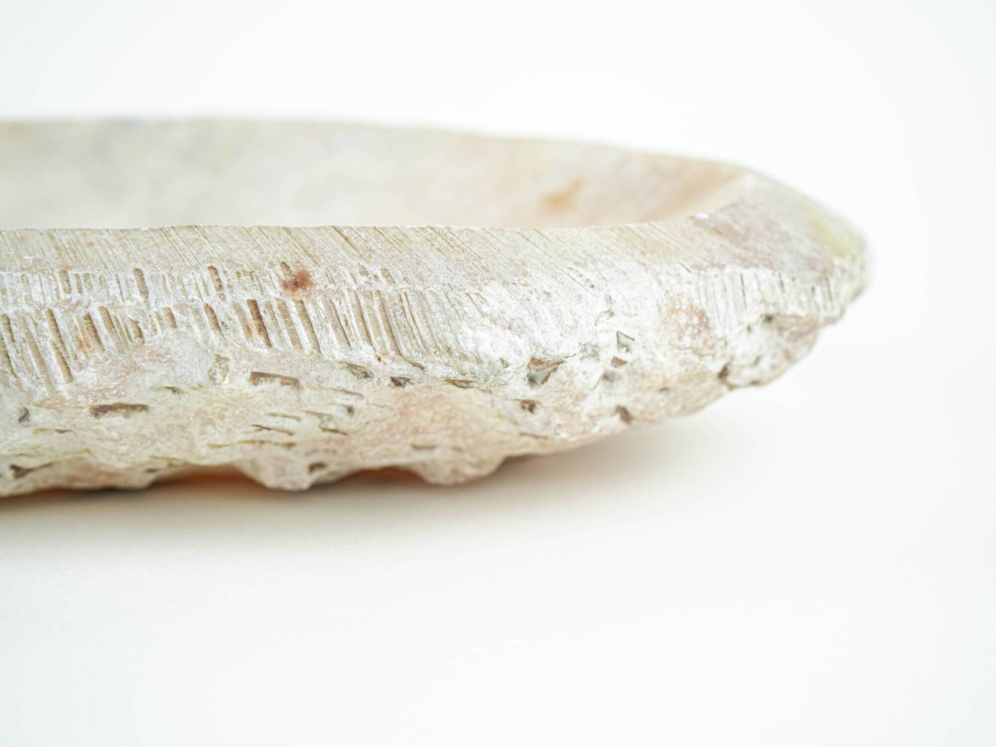 Stone platter with organic form in organic modern style, Europe, 1970s