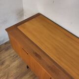 Scandinavian teak and metal sideboard