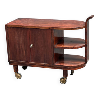 1930s Art Deco rolling bar