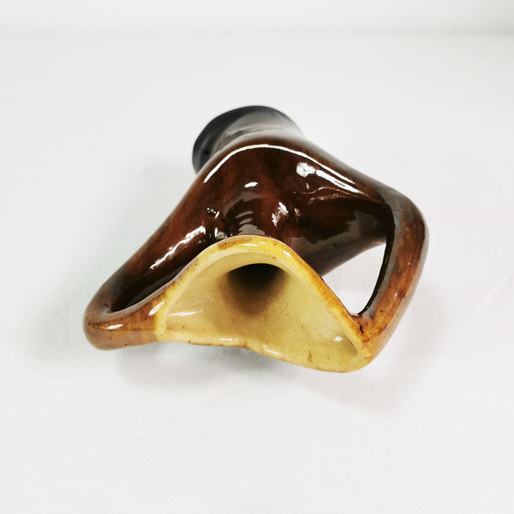Modernist vase, Ceramika Krakowska, designed by M. Garga, 1960s