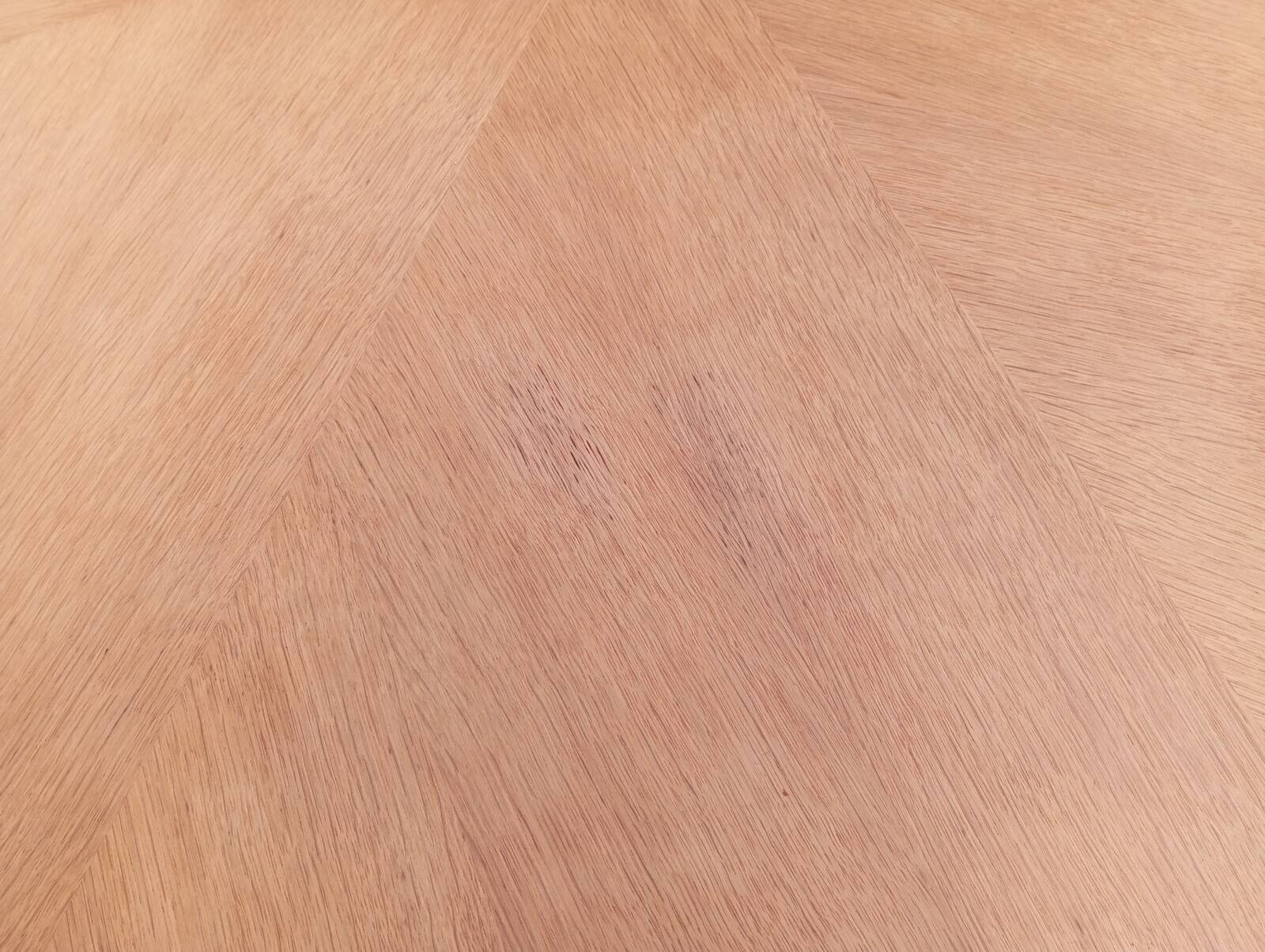 Large oak table by Guillerme & Chambron