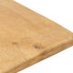 Vintage Mid-Century Rustic Brutalist Oak Dining Table