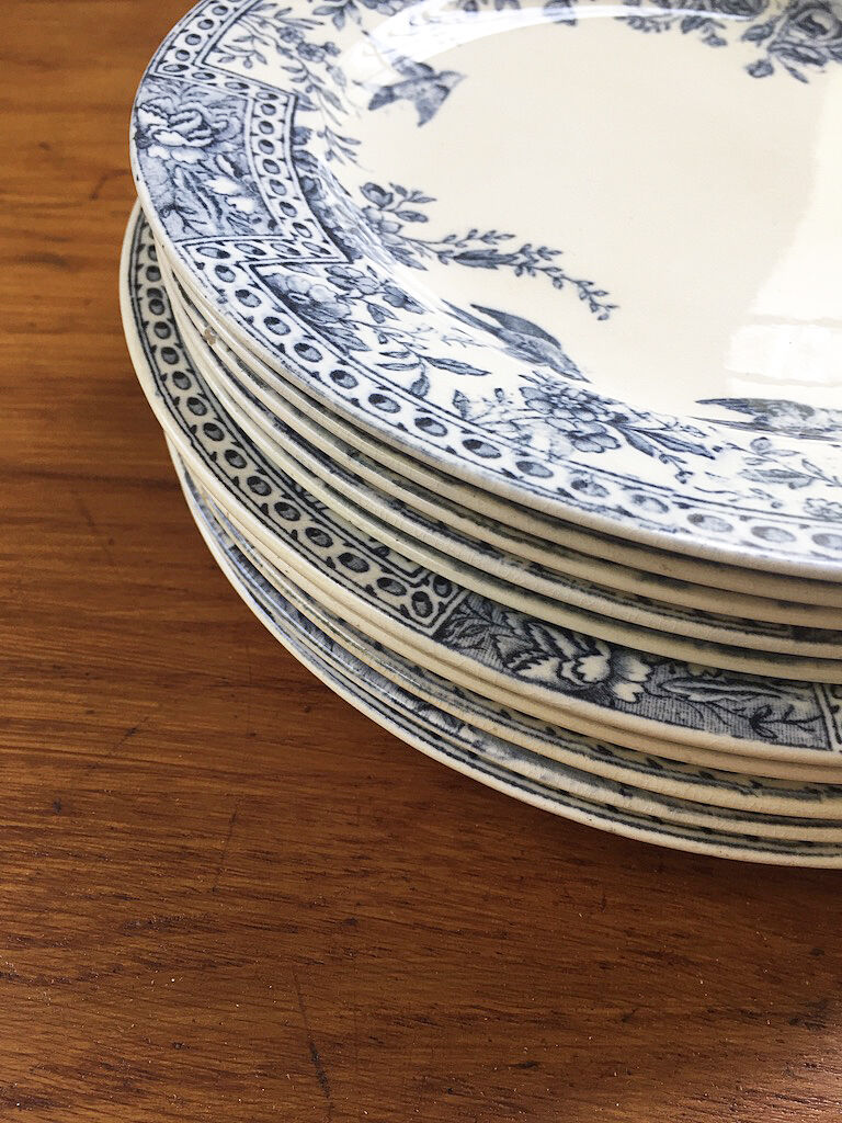 Set 10 plates Fer Fer Cerès