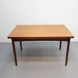 Deense eettafel teak uitschuifbaar