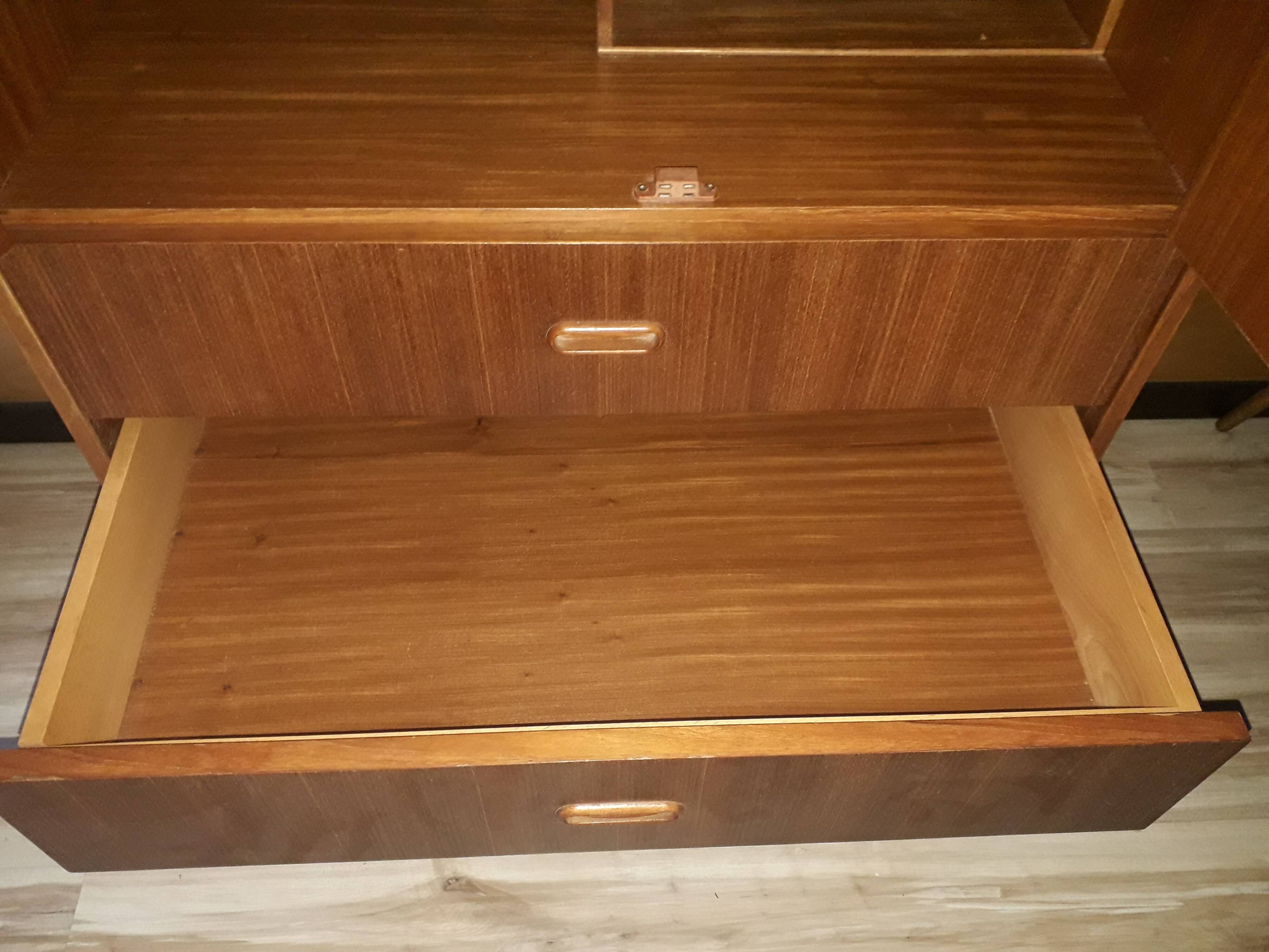 Vintage writing desk feet compass