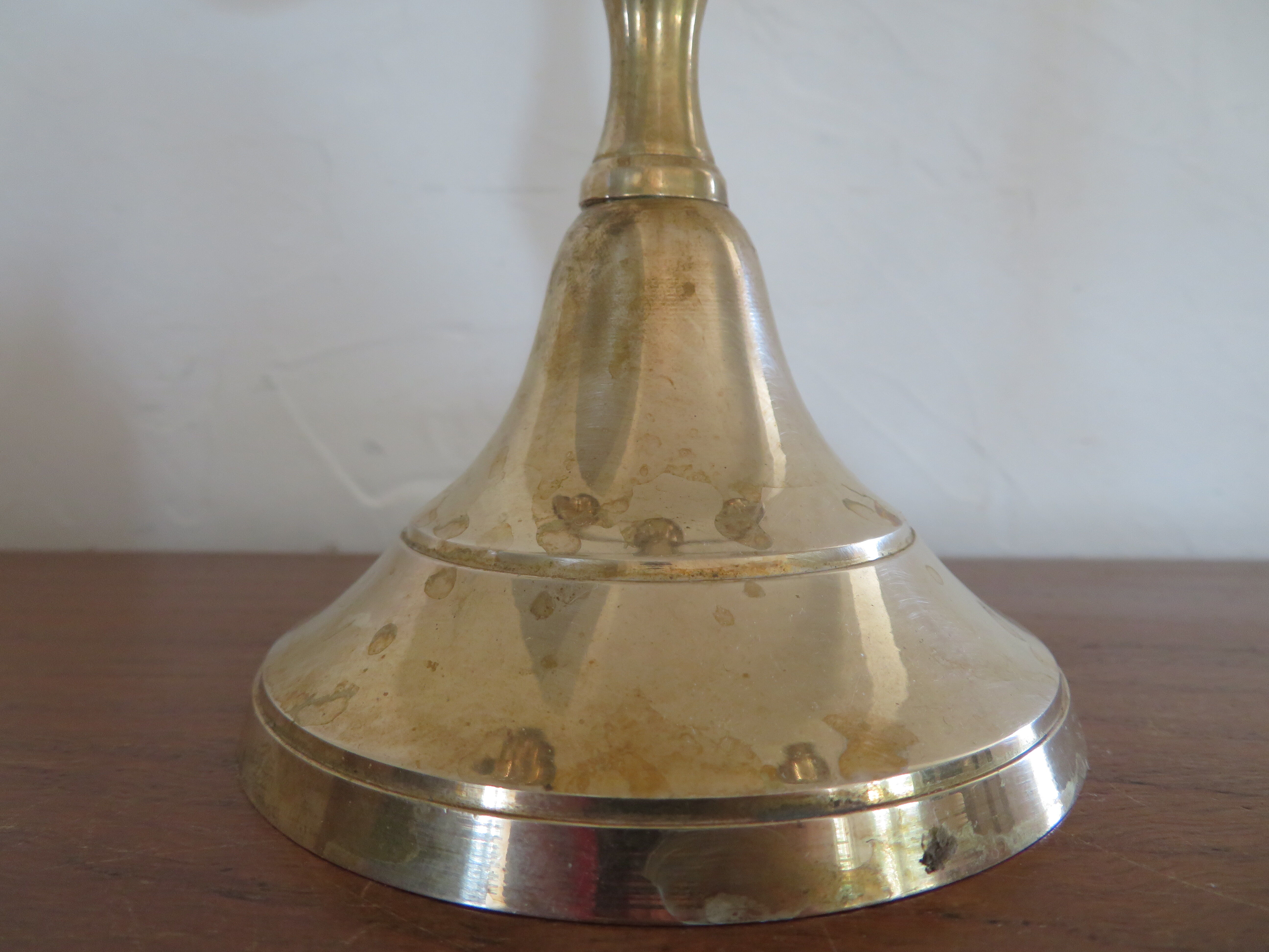 Vintage brass candlestick