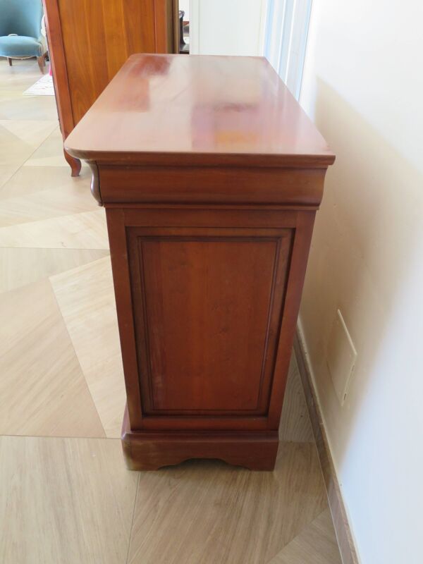 Meuble d’entrée-buffet d’appui-Louis Philippe à doucine-5 tiroirs