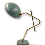 Light blue table lamp, France 1960s