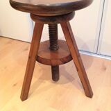 Wooden tripod stool / vintage 60s-70s