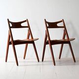 Paire de chaises CH29 de Hans J. Wegner