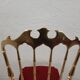 Pair of chiavarine chairs, brass