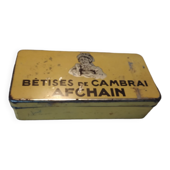 Boîte métal Bêtises de Cambrai