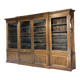 Louis XVI style library from the late 18th century in walnut.