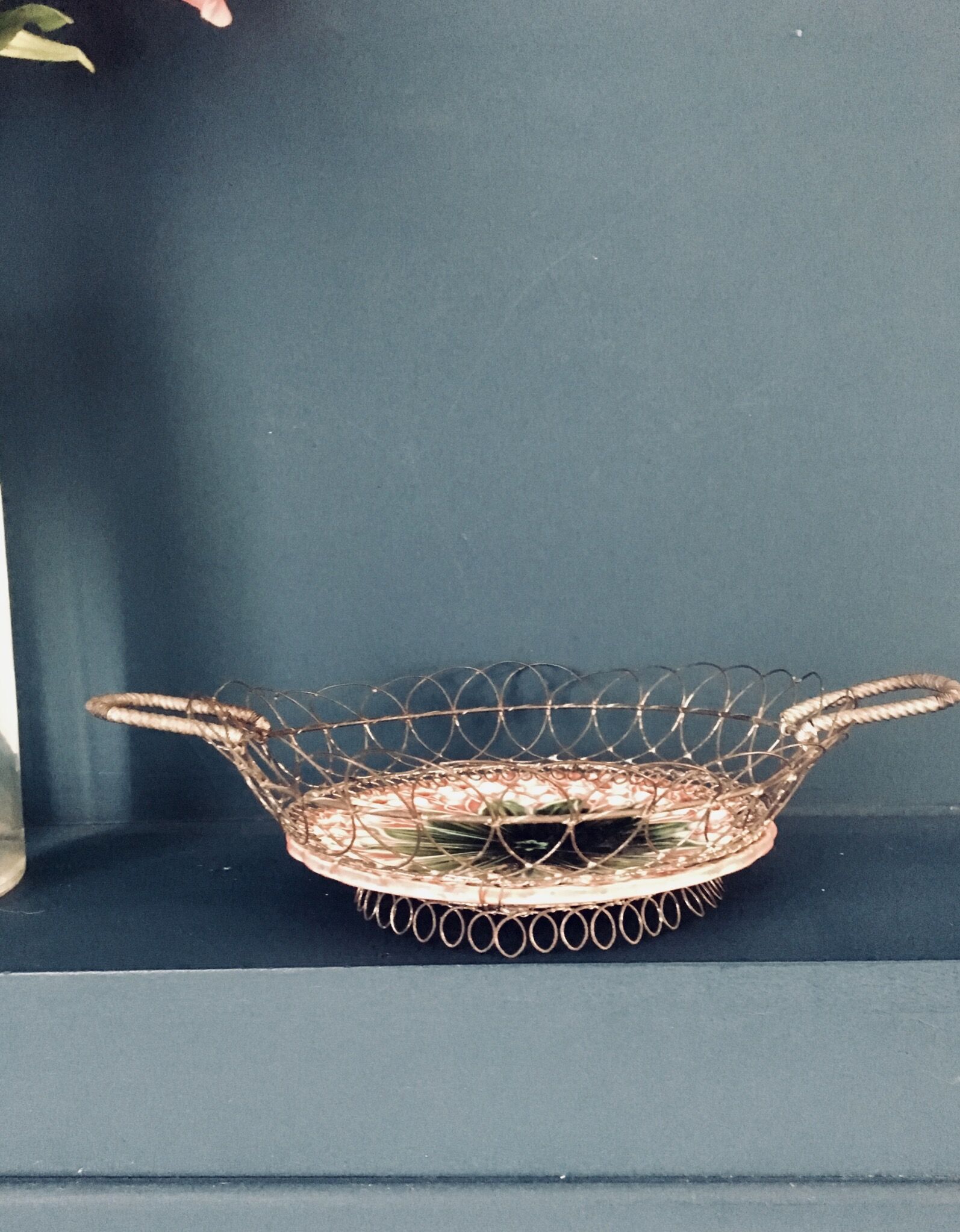 Dish in barbotine late 19th century